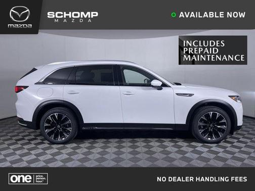 Rhodium White Premium 2026 Mazda CX-90 PHEV Premium Plus