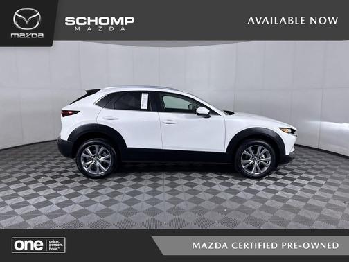 Snowflake White Pearl Mica 2023 Mazda CX-30 2.5 S Preferred Package