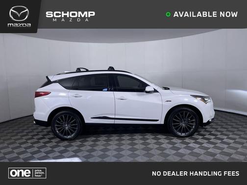 Platinum White Pearl 2024 Acura RDX A-Spec Advance Package