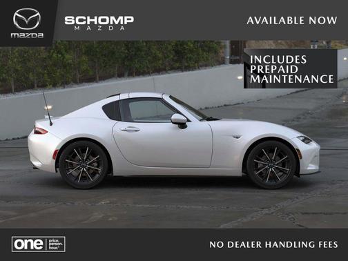 SNOWFLAKE WHITE PEARL 2026 Mazda MX-5 Miata RF Grand Touring