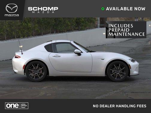 SNOWFLAKE WHITE PEARL 2026 Mazda MX-5 Miata RF Grand Touring