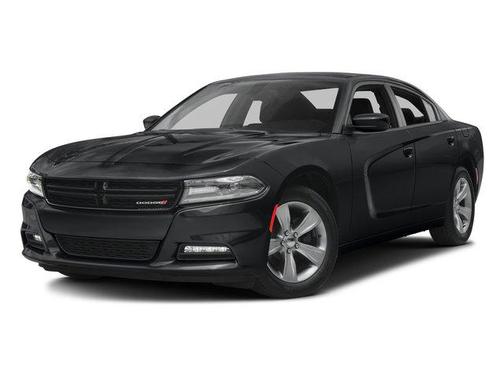 Pitch Black Clearcoat 2016 Dodge Charger SXT
