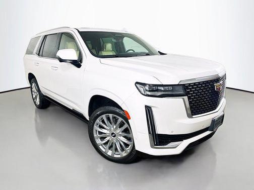 Crystal White Tricoat 2022 Cadillac Escalade Premium Luxury
