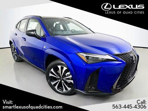 Ultrasonic Blue Mica 2.0 w/Obsidian Roof 2026 Lexus UX 300h F SPORT Design