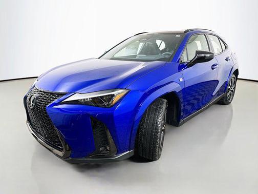Ultrasonic Blue Mica 2.0 w/Obsidian Roof 2026 Lexus UX 300h F SPORT Design