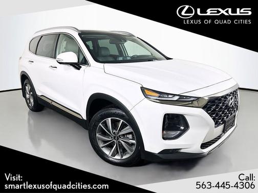 Quartz White 2020 Hyundai SANTA FE Limited 2.4