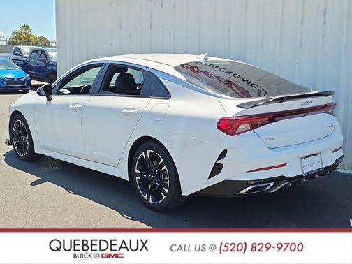 Glacial White Pearl 2022 Kia K5 GT-Line