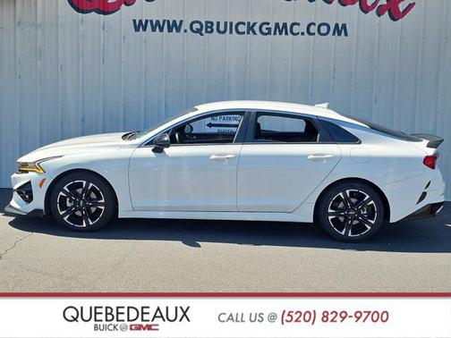 Glacial White Pearl 2022 Kia K5 GT-Line