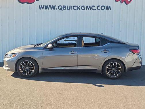 Gun Metallic 2021 Nissan Sentra SV