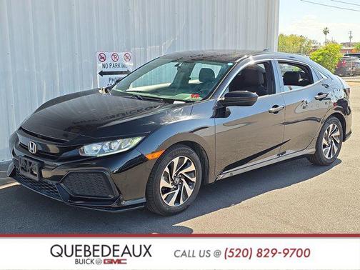 Crystal Black Pearl 2018 Honda Civic LX