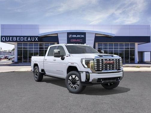 Glacier White Tricoat 2026 GMC Sierra 2500 Denali