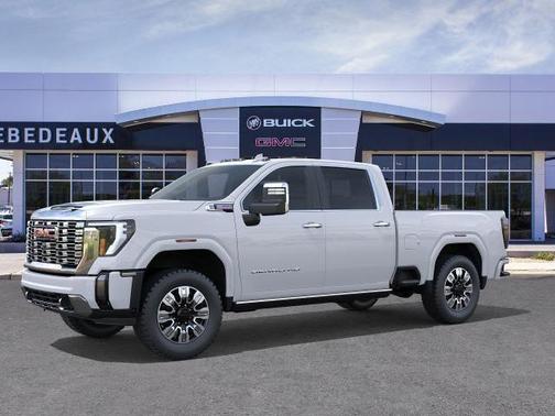 Glacier White Tricoat 2026 GMC Sierra 2500 Denali