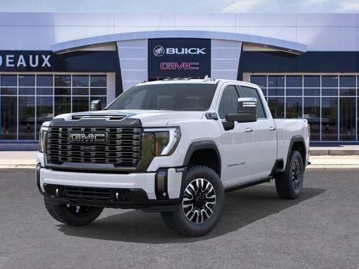 Glacier White Tricoat 2026 GMC Sierra 2500 Denali Ultimate