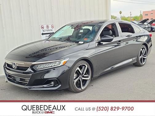 Crystal Black Pearl 2021 Honda Accord Sport 1.5T