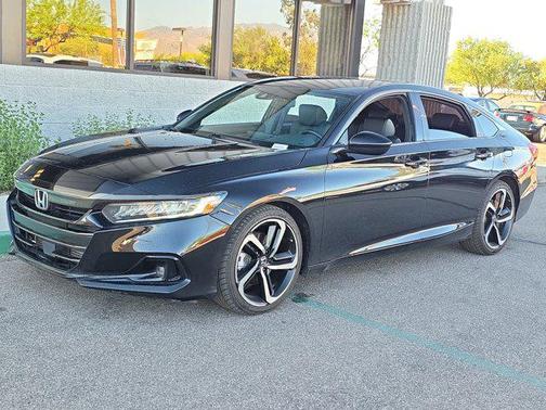 Crystal Black Pearl 2021 Honda Accord Sport 1.5T