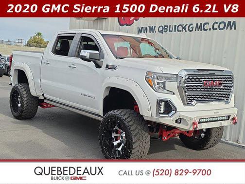 White Frost Tricoat 2020 GMC Sierra 1500 Denali