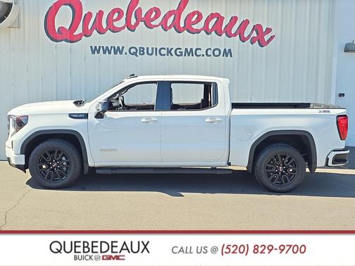Summit White 2025 GMC Sierra 1500 Elevation