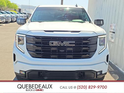 Summit White 2025 GMC Sierra 1500 Elevation