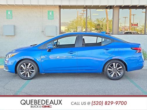 Electric Blue Metallic 2021 Nissan Versa 1.6 SV