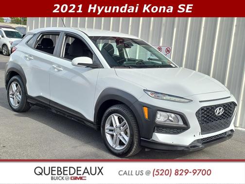 Chalk White 2021 Hyundai KONA SE