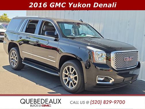 Onyx Black 2016 GMC Yukon Denali