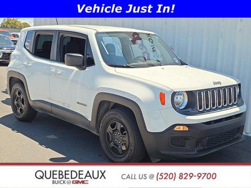 Alpine White 2018 Jeep Renegade Sport