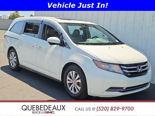 White Diamond Pearl 2015 Honda Odyssey EX-L