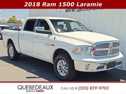 Pearl White 2018 RAM 1500 Laramie