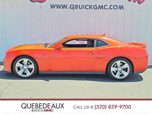 Inferno Orange Metallic 2013 Chevrolet Camaro ZL1