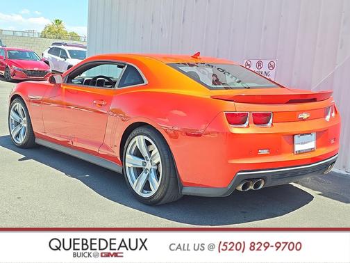 Inferno Orange Metallic 2013 Chevrolet Camaro ZL1