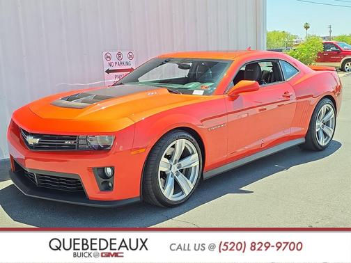 Inferno Orange Metallic 2013 Chevrolet Camaro ZL1