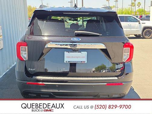Agate Black Metallic 2022 Ford Explorer XLT