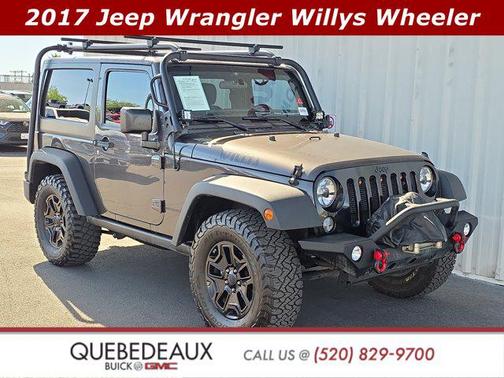 Granite Crystal Metallic Clearcoat 2017 Jeep Wrangler Willys Wheeler