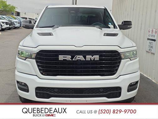 Bright White Clearcoat 2025 RAM 1500 Laramie
