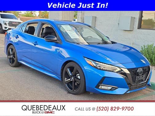 Electric Blue Metallic 2022 Nissan Sentra SR