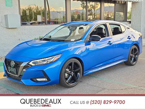 Electric Blue Metallic 2022 Nissan Sentra SR