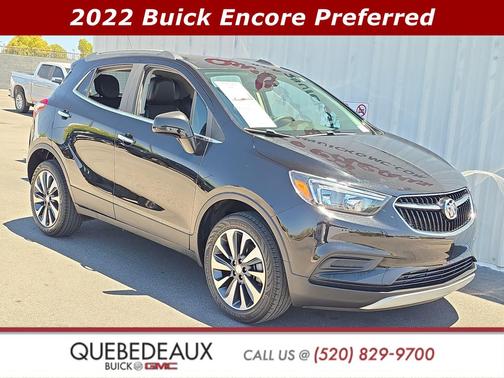 Ebony Twilight Metallic 2022 Buick Encore Preferred
