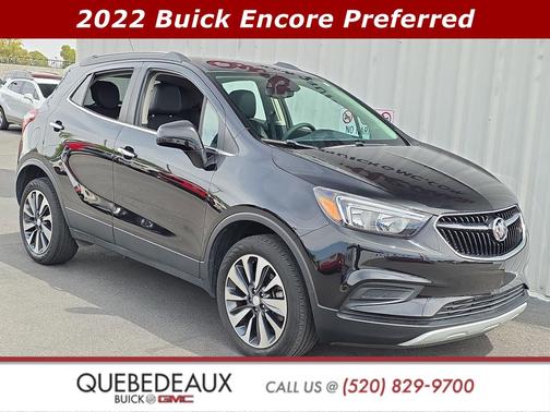 Ebony Twilight Metallic 2022 Buick Encore Preferred