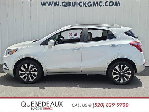 White Frost Tricoat 2017 Buick Encore Premium