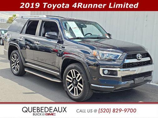 Midnight Black Metallic 2019 Toyota 4Runner Limited