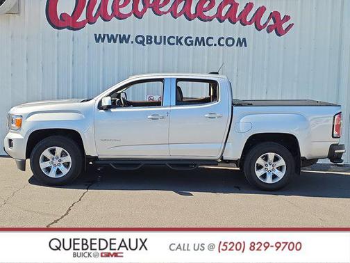 Quicksilver Metallic 2018 GMC Canyon SLE