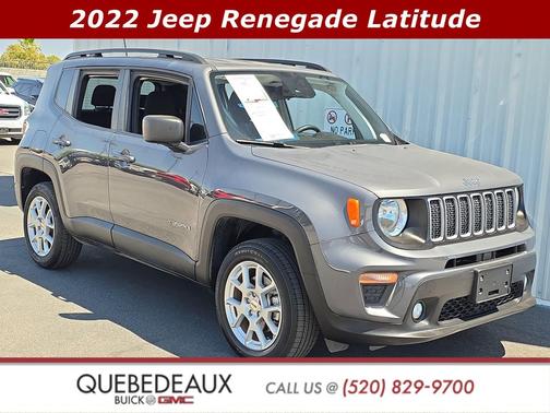 Graphite Gray 2022 Jeep Renegade Latitude