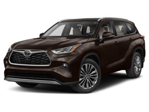 Magnetic Gray Metallic 2020 Toyota Highlander Platinum