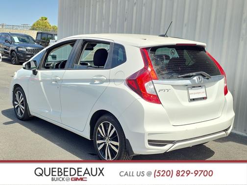 White Pearl 2018 Honda Fit EX