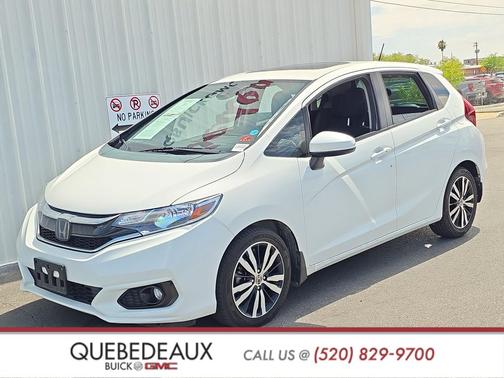 White Pearl 2018 Honda Fit EX