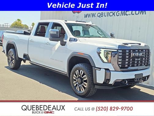 Summit White 2024 GMC Sierra 3500 Denali