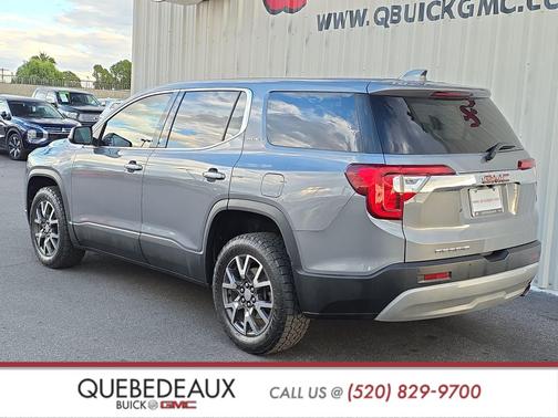 Satin Steel Metallic 2021 GMC Acadia FWD SLE
