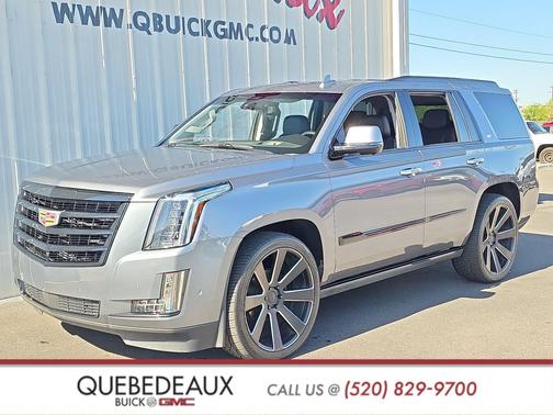 Satin Steel Metallic 2019 Cadillac Escalade Premium Luxury
