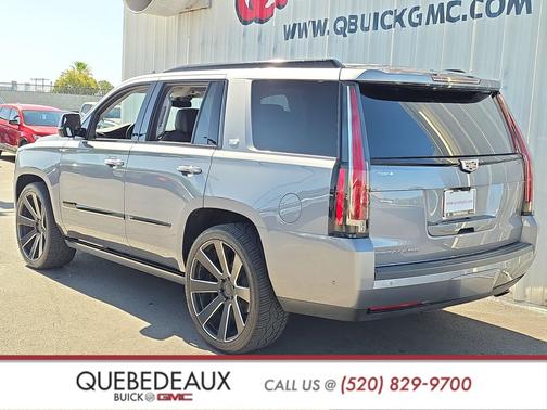 Satin Steel Metallic 2019 Cadillac Escalade Premium Luxury