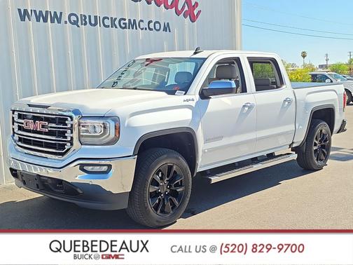 White Frost Tricoat 2017 GMC Sierra 1500 SLT